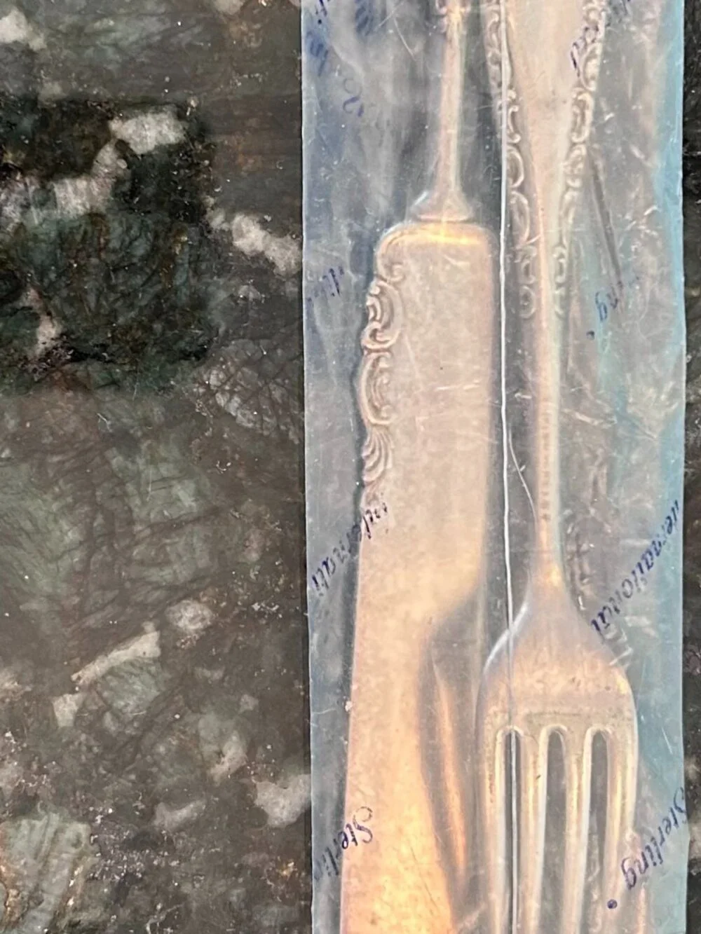 Vintage-Never Removed From Pkg-Wallace Silversmith 